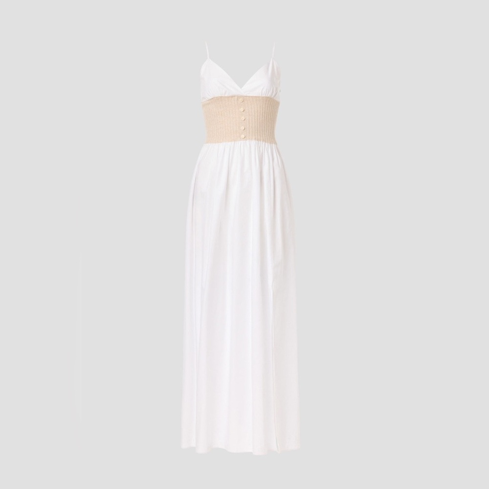 NAADAM Cotton Hybrid Maxi Dress – Size Small - Picture 5 of 10
